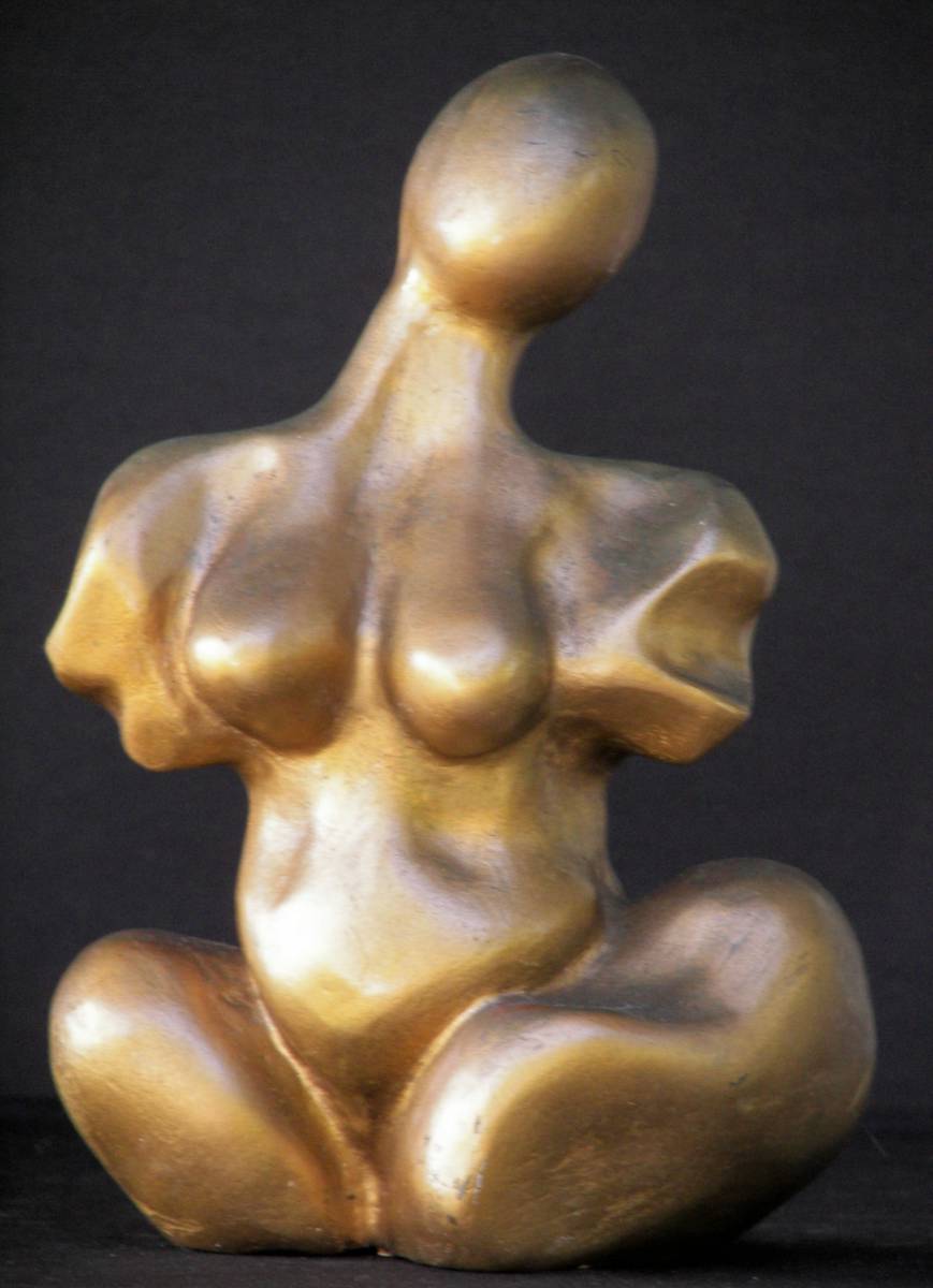 PAPA- FERTILITY GODDESS - bronze