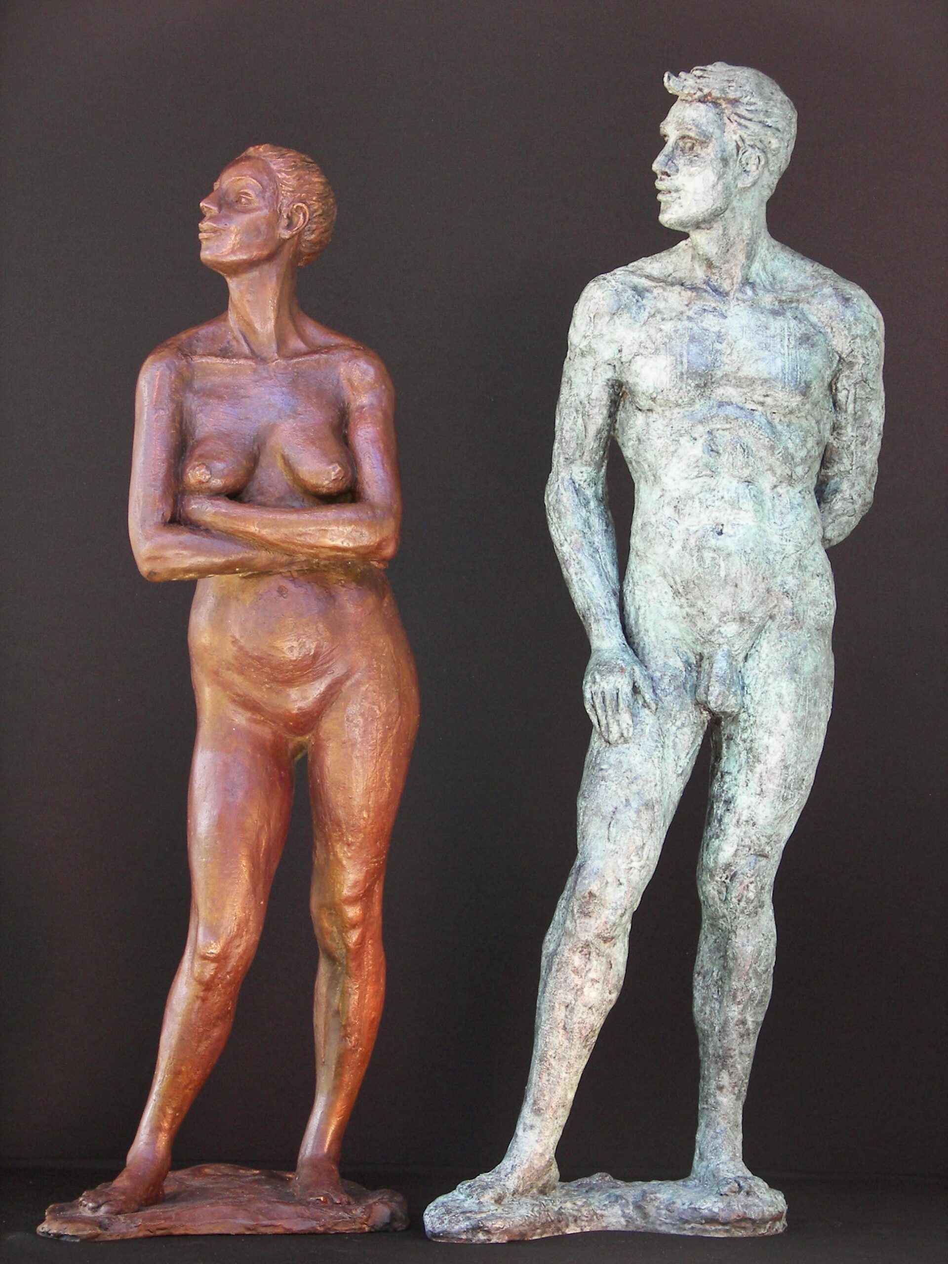 Power couple bronze